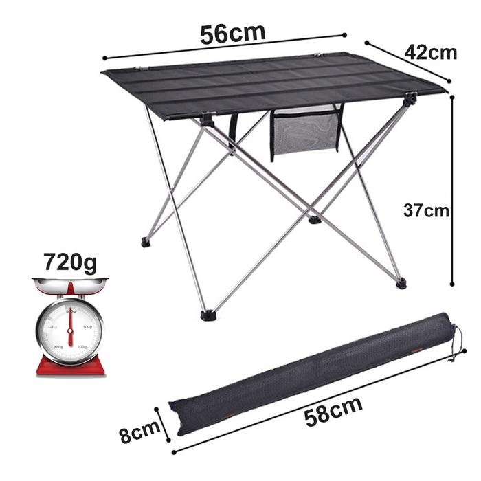 Gambar GS Camping Table Portable Foldable Desk Furniture Computer Bed dari GI-sella undefined Tokopedia