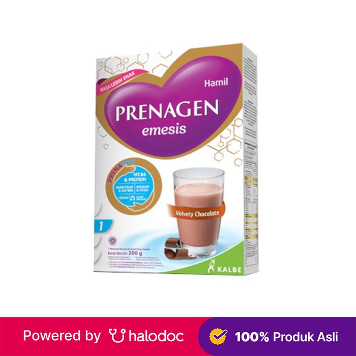 Gambar Prenagen Emesis Cokelat 200 g - Susu Ibu Hamil - Halodoc dari Apotek Nebi Farma Depok undefined Tokopedia