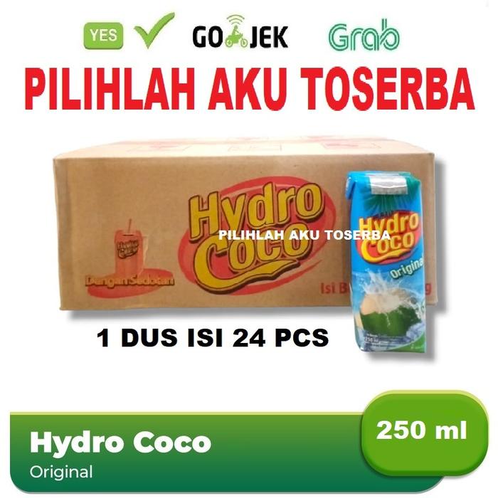 Gambar Hydro Coco 250ml Air Kelapa - ( Harga 1 DUS ) dari AbstrakAneka1 undefined Tokopedia