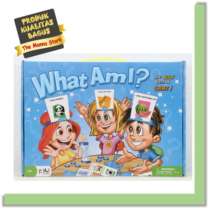 Gambar Mainan Anak Board Games What Am I ? Kualitas Bagus dari The Manna Store undefined Tokopedia