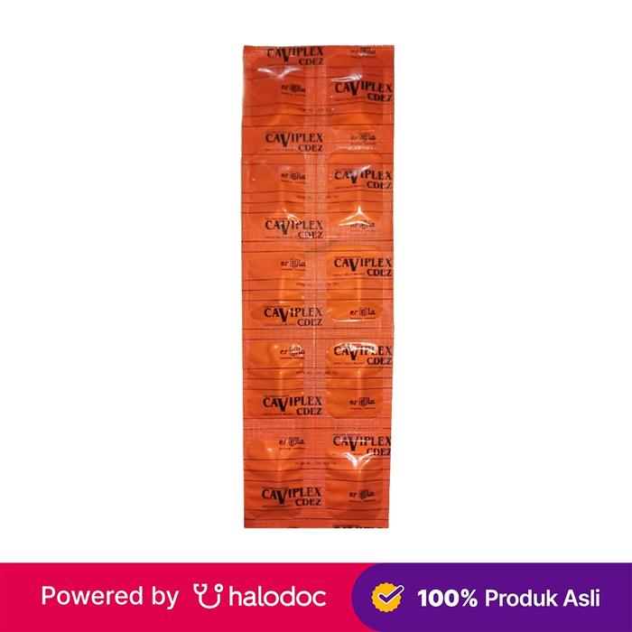 Gambar Caviplex Cdez 10 Kaplet - Multivitamin - Halodoc dari Apotek Halomedika Kp Rambutan undefined Tokopedia