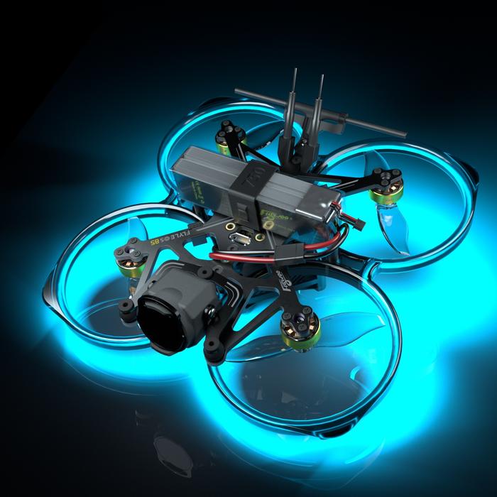 Gambar Flywoo Flexible LED Strip with 3.3V BEC 2.7mm x 1M for Drones - Biru dari justShopIt undefined Tokopedia
