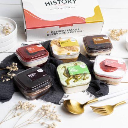 Gambar Historycake #1 Dessert Box Mini Kue Bandung Kue Box Cheese Cake - Blackforest dari Historycake undefined Tokopedia