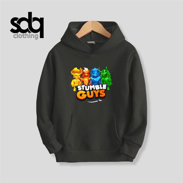 Gambar Ready Sweater Hoodie Anak Laki Laki Stumble Guys Skin Legendary 2 - 12 - Hitam, S dari Micaww-01 undefined Tokopedia