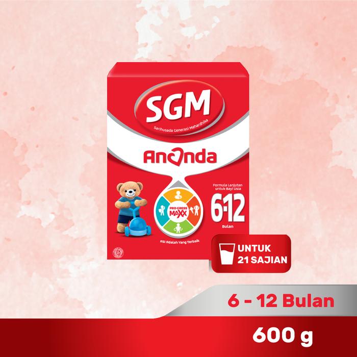 Gambar SGM Ananda 2 (6-12 Bulan) 600 gr - SGM Susu Formula 6-12 Bulan 600gr dari Bambi Store Malang undefined Tokopedia