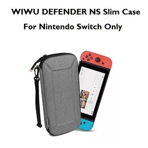 Gambar Case Compatible for Nintendo Switch WIWU Travel DEFENDER NS Slim - Grey dari Supcase Official ID undefined Tokopedia