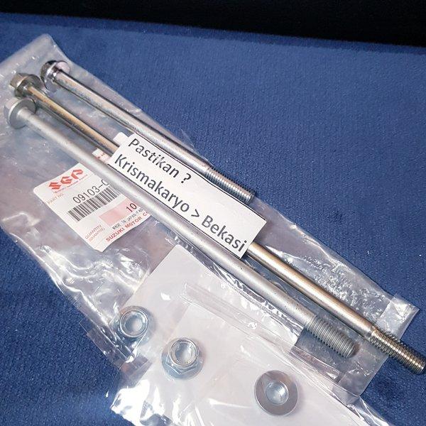 Gambar Baut Pegangan Mesin Satria 2tak Hiu Lumba Ori Monting Mounting Rangka dari JAMFAFA STORE undefined Tokopedia