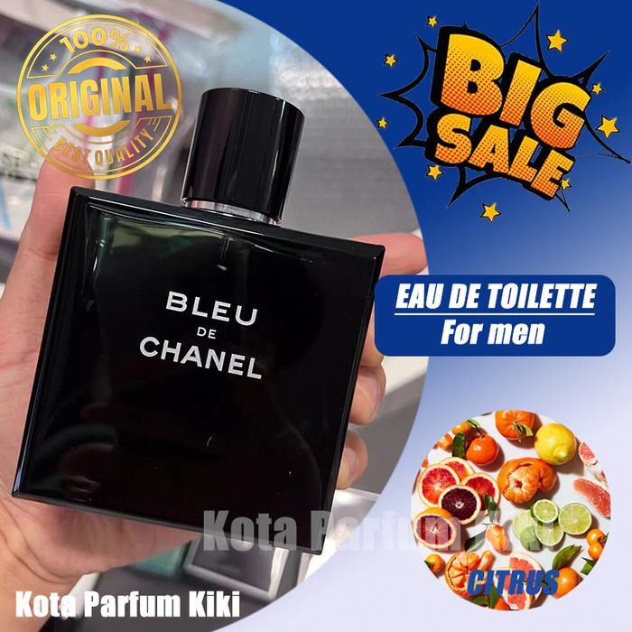 Jual 100% Original] Chanel Bleu De Chanel Man Eau De Toilette