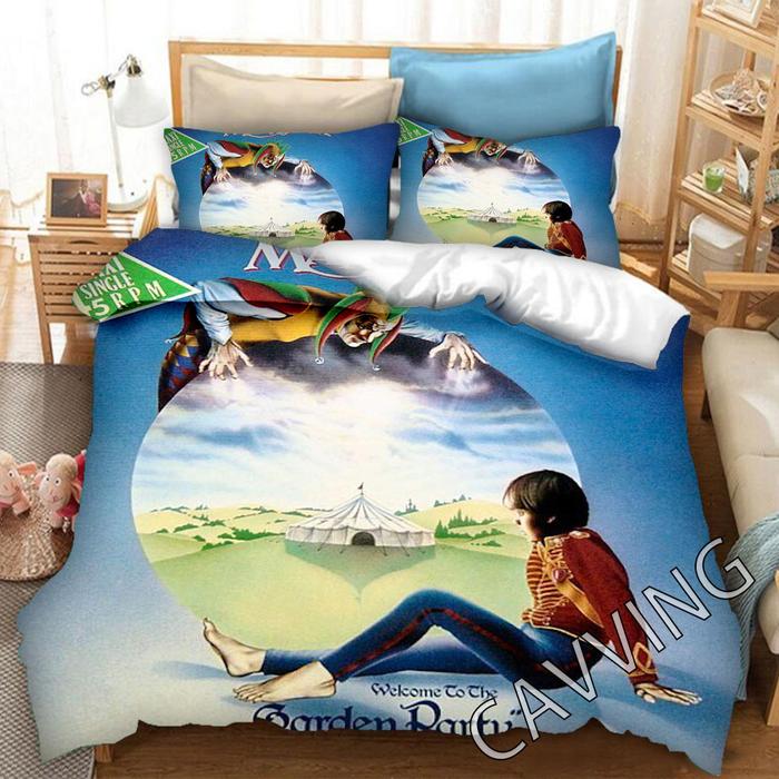 Gambar JB MARILLION Rock 3D Printed Bedding Set Duvet Covers Pillow dari Jaya Bom undefined Tokopedia