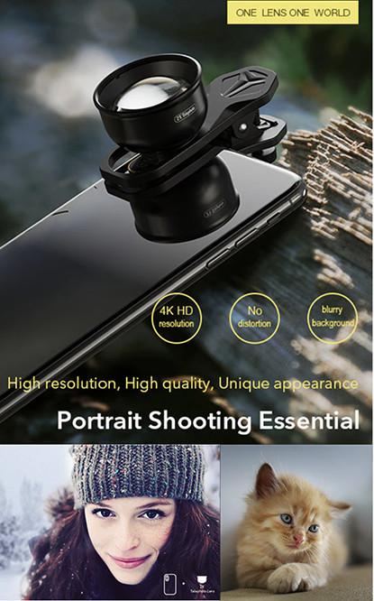 Gambar Apexel 85Mm Professional Hd Portrait Lens Smartphone Mobile Phone Hp dari Wilymoly undefined Tokopedia