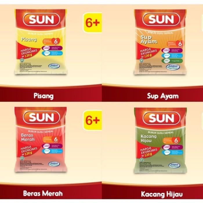 Gambar BUBUR SUN 6+ Kemasan Ekonomis 120 gr / Bubur Anak Bayi (bundling 5pcs) dari KIDS_zone48 undefined Tokopedia