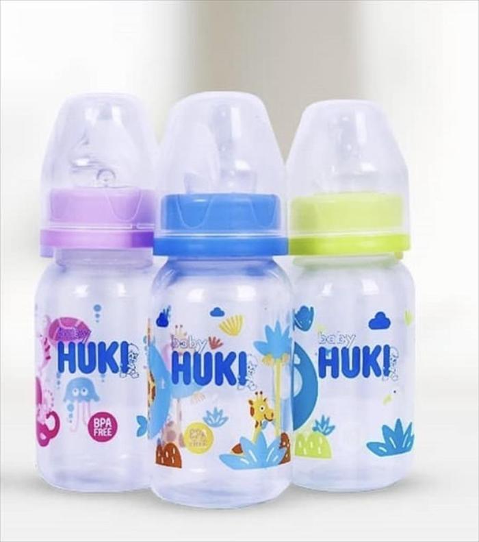Gambar Huki Botol Susu 120ml 240ml / Baby Huki Bottle Susu Slim Neck - 120ml Gurita dari littleabcshop undefined Tokopedia