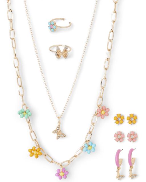 Gambar Girls Jewelry Set 7pk - Set Aksesoris Anak Perempuan (Multi) dari The Childrens Place undefined Tokopedia