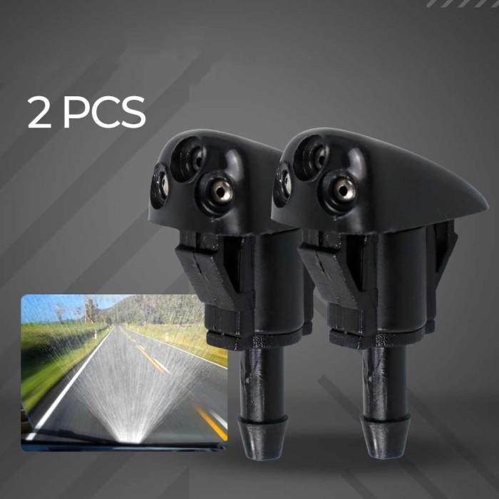 Gambar DEFUS Nozzle Air Wiper Kaca Mobil Windshield Washer Spray 2 PCS - Hitam dari Kenz Auto Shop undefined Tokopedia