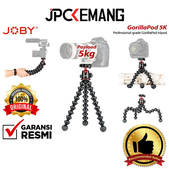 Jual Joby Gorillapod 5K Flexible Mini-Tripod With Ball Head Kit