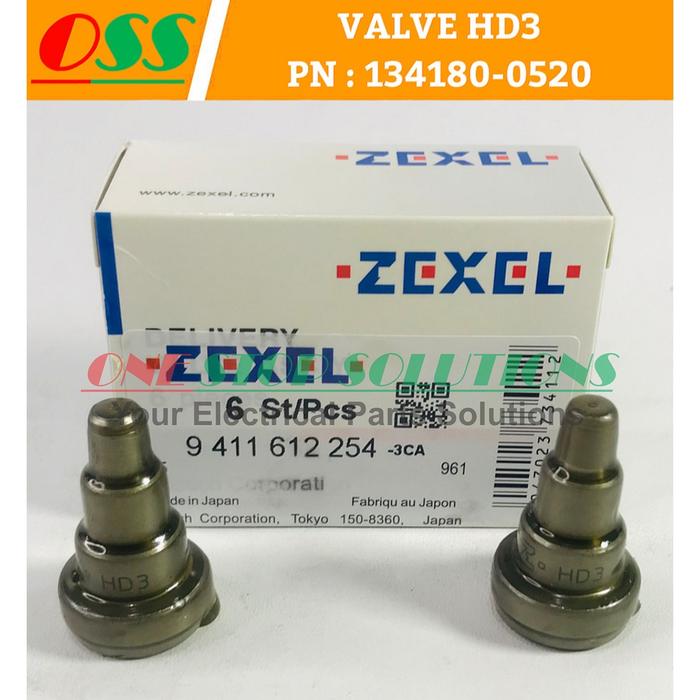 Valve Hd3 Sn Hd 3 134180-0520 Zexel Mitsubishi 6D40 | Indo4ward