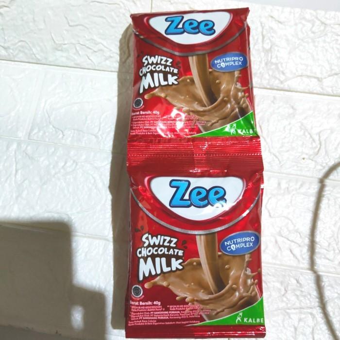 Gambar susu zee swizz chocolate milk renceng dari Bypasscelluler undefined Tokopedia