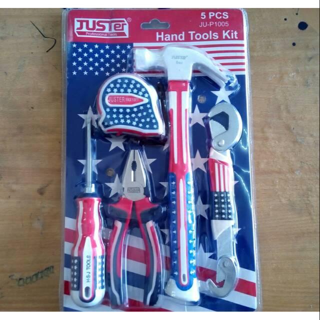 Gambar SUPER MURAH Hand Tools Kit / Tools Set Isi 5Pcs/TOOL SET ISI 5PCS dari Admin acc cepat undefined Tokopedia