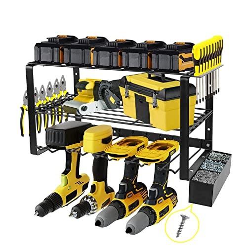 Gambar Power Tool Organizer Storage Rack, Heavy Duty Floating Power dari Sentral Handtools undefined Tokopedia