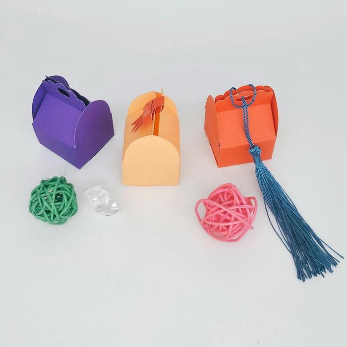 Gambar HH 3D gift box candy box Christmas decoration card metal cutt dari Hasina Heaven undefined Tokopedia