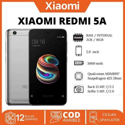 Jual Xiaomi Redmi 5A RAM 2GB 16GB 4G LTE 30OCTZ3 sparepart Kota