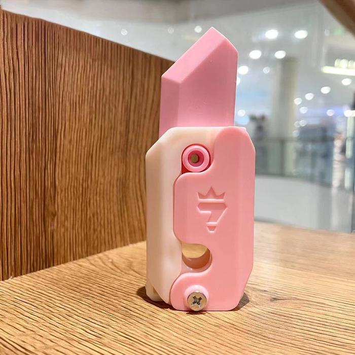 Gambar 2023 Gravity Carrot Knife 3D Printing Toy - Pink dari Soya Global undefined Tokopedia