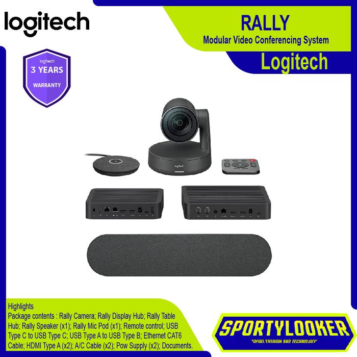 Logitech Rally System Computer Jual Logitech Rally System Video Conferencing System - Kota Depok ...