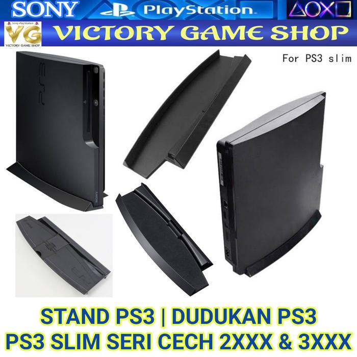 Jual STOK BARU // STAND PS3 SLIM VERTICAL STAND DUDUKAN PS3