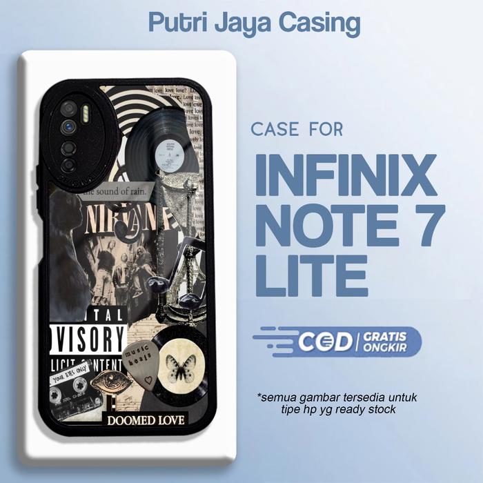 Gambar JUAL Case Hp Infinix Note 7 Lite Motif AESTHETIC BAND 5 Casing - 2, TYPE LAIN CHT dari galuhStore71 undefined Tokopedia