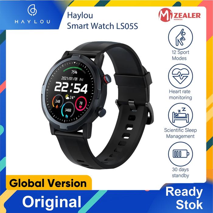 Jam Tangan Haylou Ls05 Smart Watch Global Version Haylou Ls05s