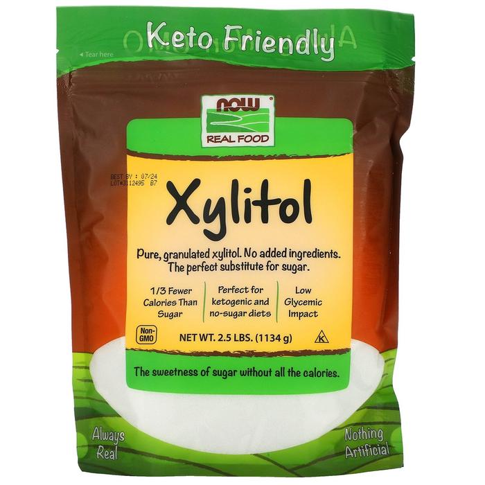 Gambar Now Foods Real Food Xylitol 1 lb 454 gram gula pemanis diabetes - 1134 gram dari yolanika store undefined Tokopedia