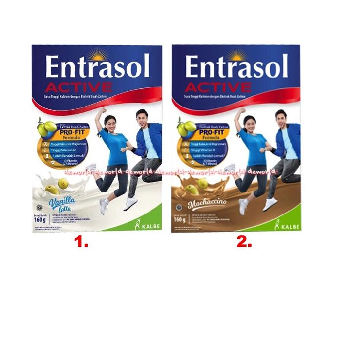 Gambar Entrasol Active Pro-fit Profit 160gr Rasa Vanilla Latte Mochaccino dari ayudiaaaaa undefined Tokopedia