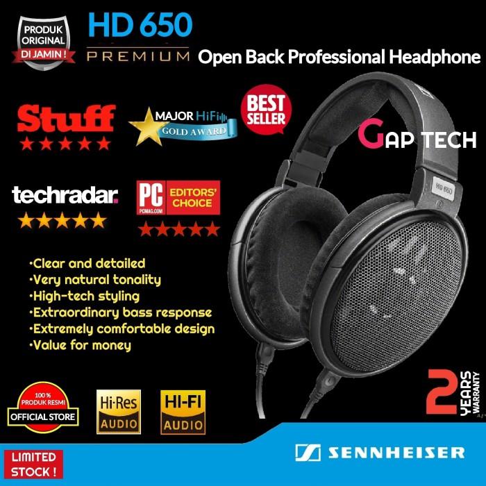 Sennheiser Hd 650 Hd650 High Quality Open Back Headphones