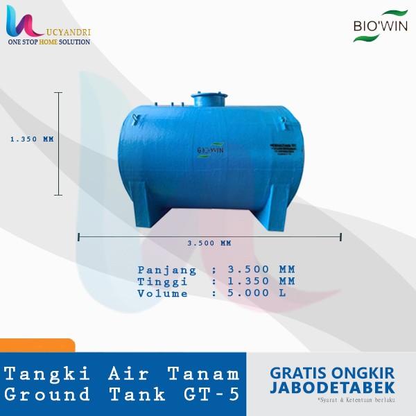 Gambar Tangki Air Tanam 5000 L Toren Pendam Tandon Ground Tank GT-5 dari Lucyandri Home Solution undefined Tokopedia
