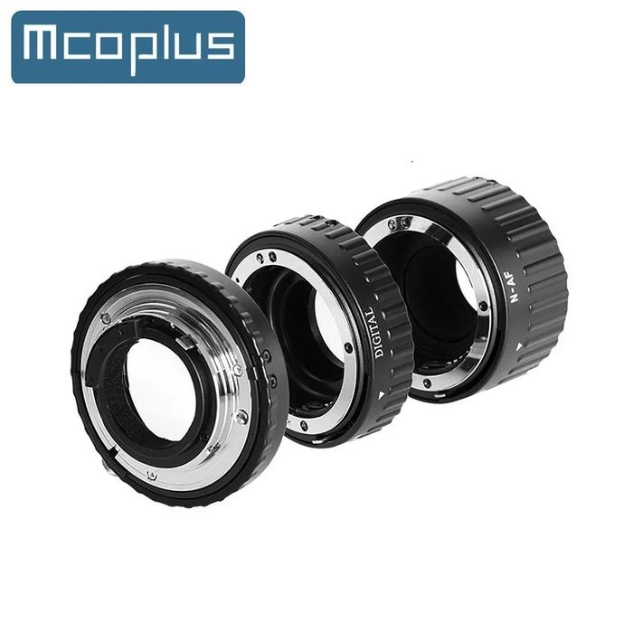 Jual Mcoplus Metal Auto Focus Macro Extension Tube Ring for Nikon