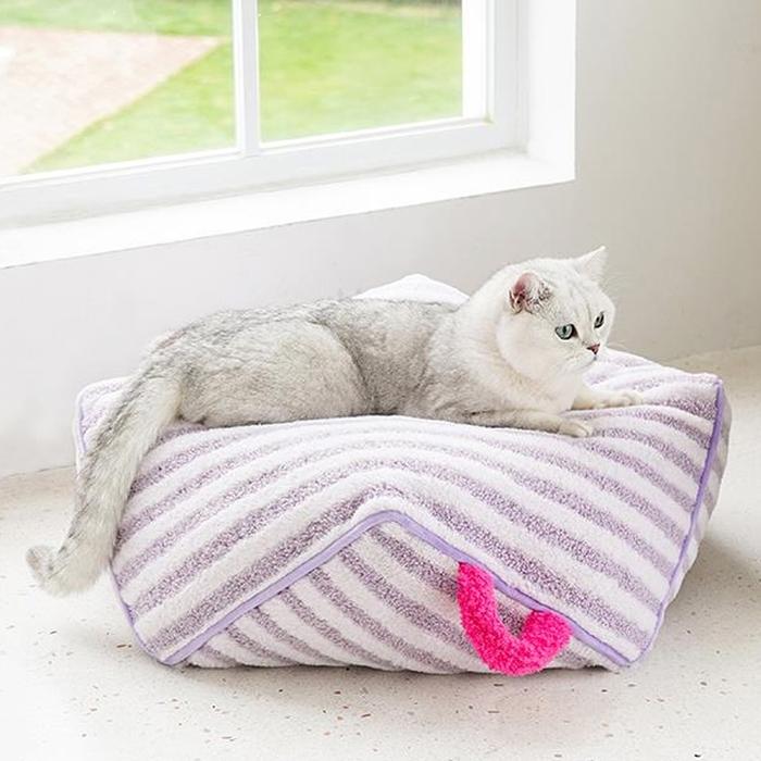 Gambar Beds and Mats for Cats Plush Cushion Pet Products Supplies Mat Cage dari jashtore undefined Tokopedia