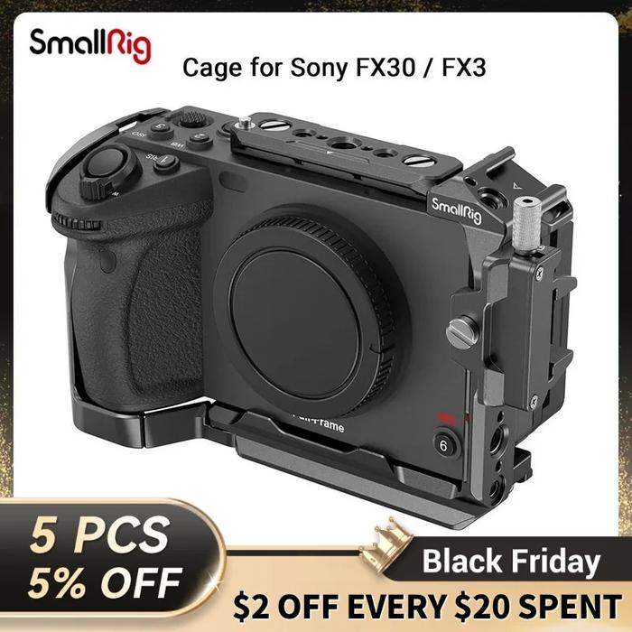 Jual SmallRig Handheld Cage for FX30 FX3 ,Cage Kit with Hand