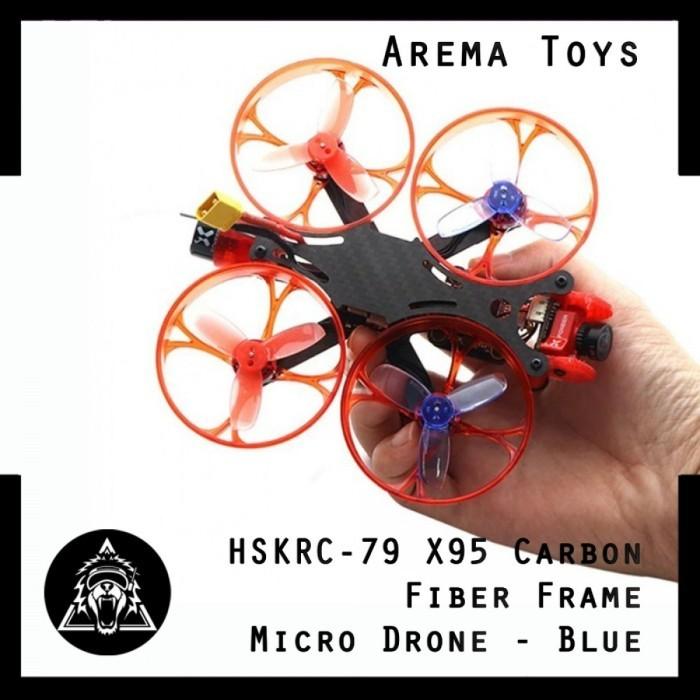 Gambar HSKRC-79 X95 95mm 2inch Carbon Fiber Frame Kit Micro Drone Arm 2mm - Black dari Arema Toys undefined Tokopedia