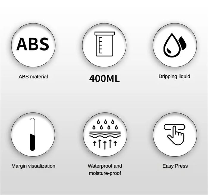 Gambar Dispenser Body Wash Innovation Bathroom Accessories Save Space dari Hous Official undefined Tokopedia