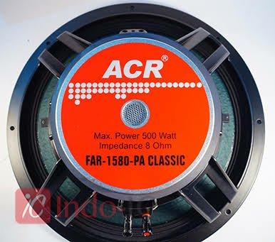Jual SPEAKER 15 INCH ACR CLASSIC FAR 1580 PA CLASSIC 500 WATT