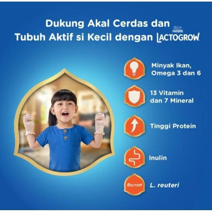 Gambar Lactogrow 4 vanila / madu 1kg Nestle Activ Go RR - Vanila dari Vicianty undefined Tokopedia