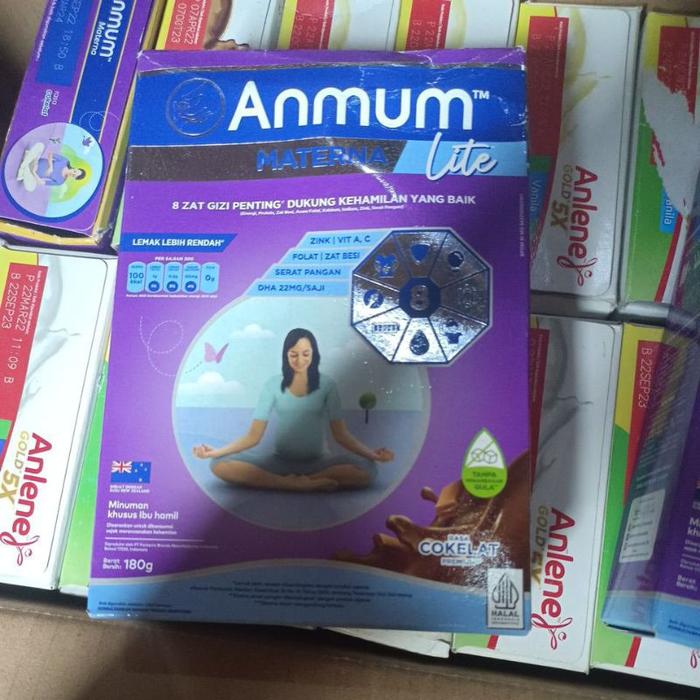 Gambar DISKON Anmum Lite Rasa Coklat 180g  Atau 360gr dari Kevin Sandora undefined Tokopedia