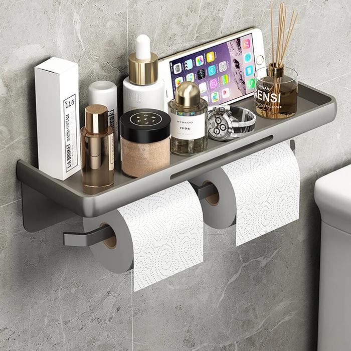 Gambar Luxury Toilet Paper Holder Wall Bathroom Accessories Phone dari Moba Joy undefined Tokopedia