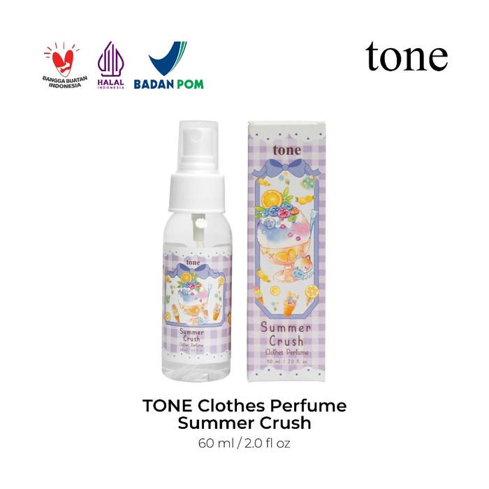 Gambar TONE Clothes Perfume | Parfum Baju | Body Perfume Spray 60 ml - CP Summer Crush dari Tone Official undefined Tokopedia