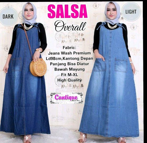 Gambar MURCE! OVERALL SALSA dari dagangan17 undefined Tokopedia