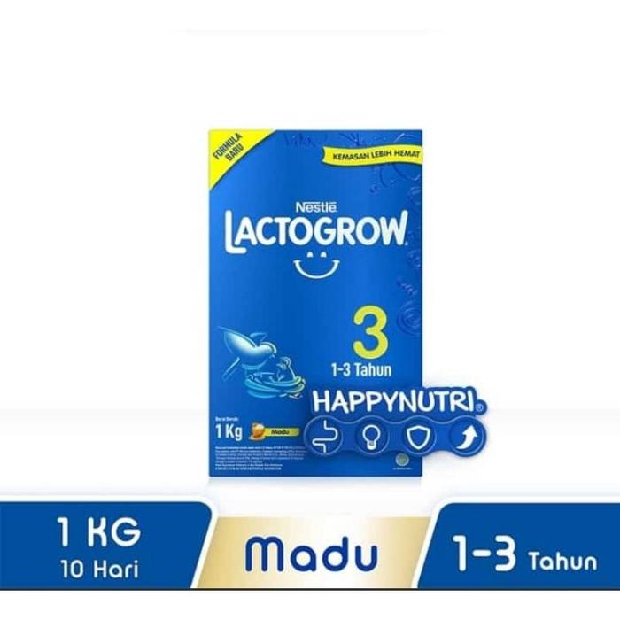 Gambar Lactogrow 3 Madu dan Vanila 1kg RR - Madu 1kg dari Vicianty undefined Tokopedia