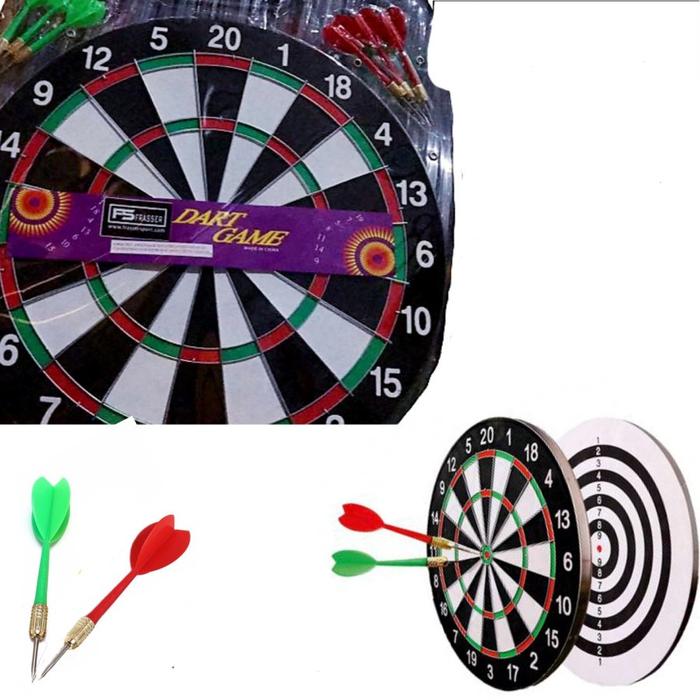 Gambar LYSASHOP DART GAME 12" 2 Sisi Papan Panahan Dinding Board Busur Panah dari LYSASHOP888 undefined Tokopedia