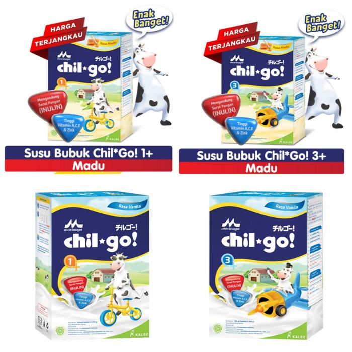 Gambar Chil-Go Morinaga 1+ Susu Pertumbuhan Anak 1-3 Tahun Madu/Vanila 7 g dari liragamis undefined Tokopedia
