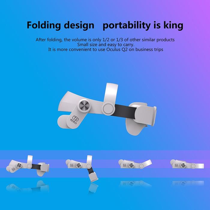 Gambar Fiit Vr T2 - Halo Head Strap Headband Adjustable For Oculus Quest 2 dari tarimas storee undefined Tokopedia