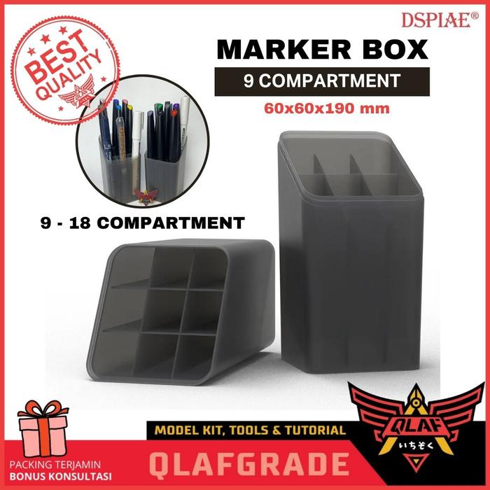 Gambar KOTAK PENYIMPANAN PART - 9 compartment medium small model kit dari Wahkhilaf undefined Tokopedia